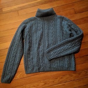 TSE 100% Cashmere Cable Knit Sweater